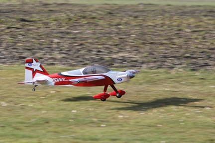 L'atterrissage de l'avion de Christian