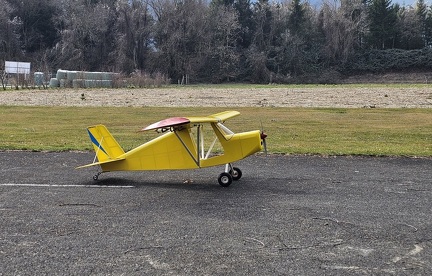 Le nouvel avion de Raphy