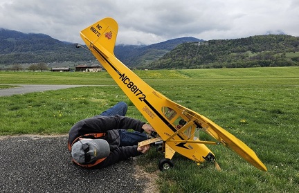 le 1er vol de l'année à l'aérodrome